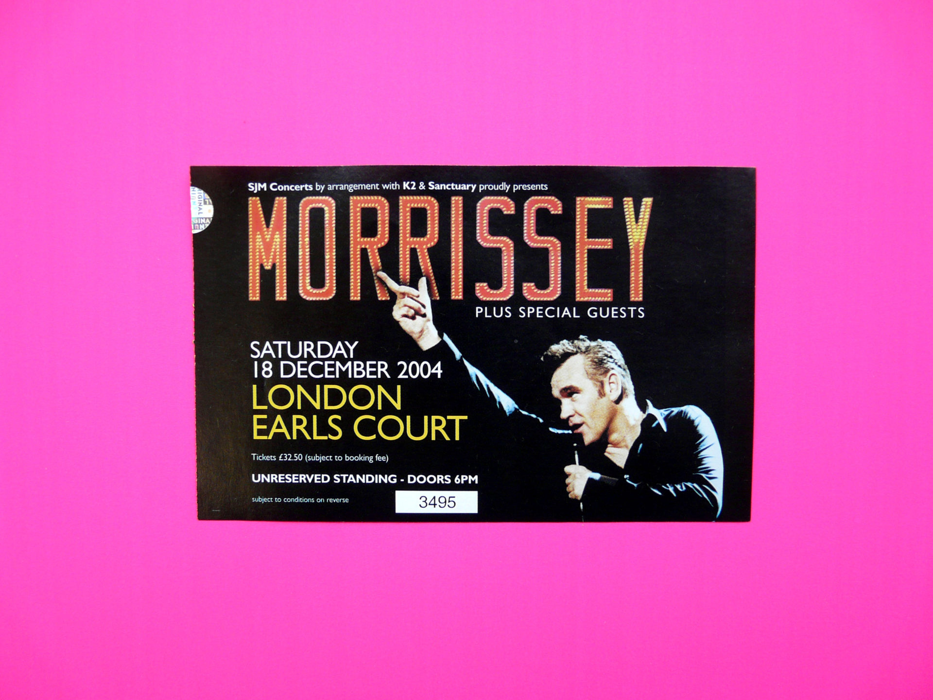 morrisseyticket Loud And Quiet
