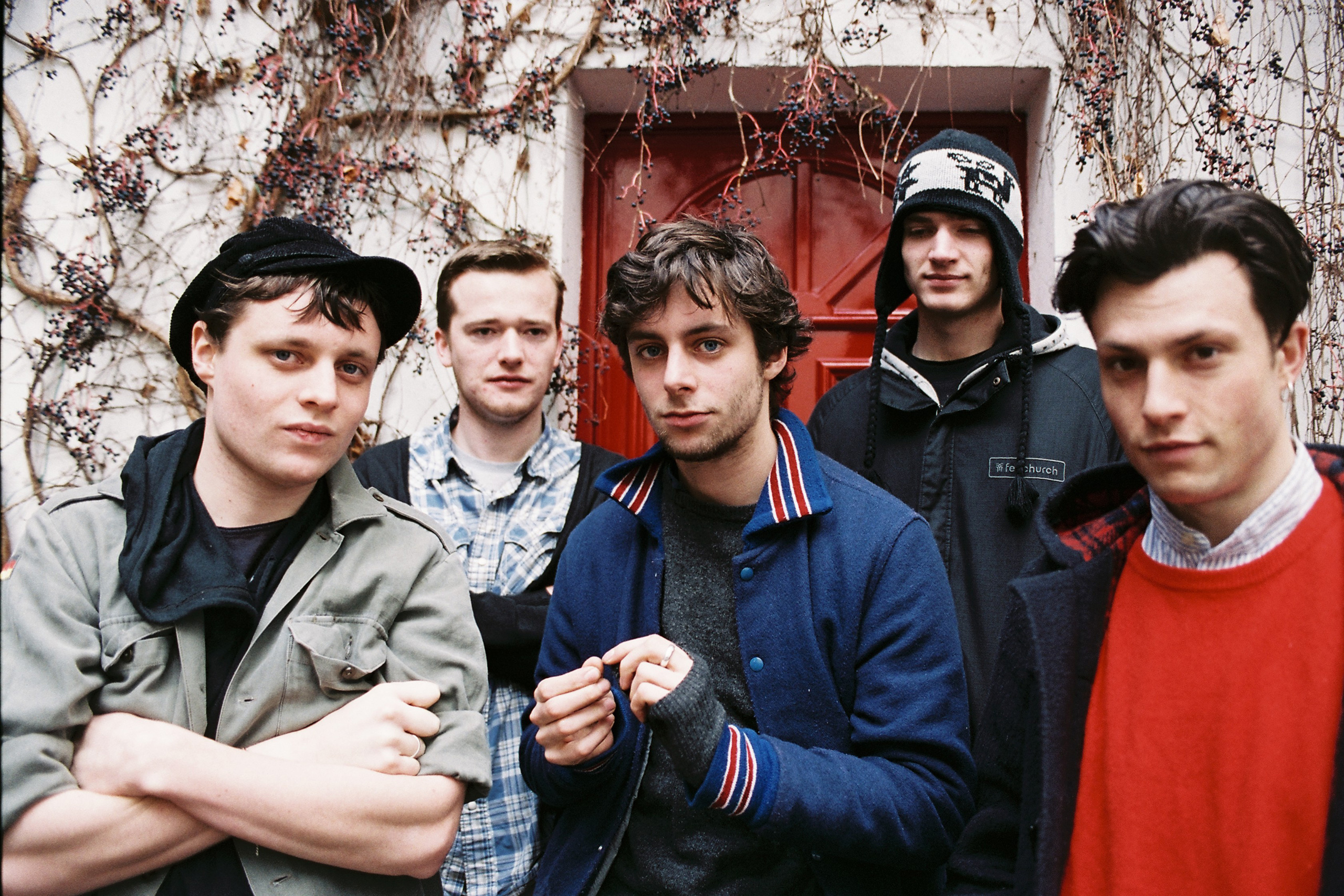 The Maccabees in the studio with a patient band Loud And Quiet