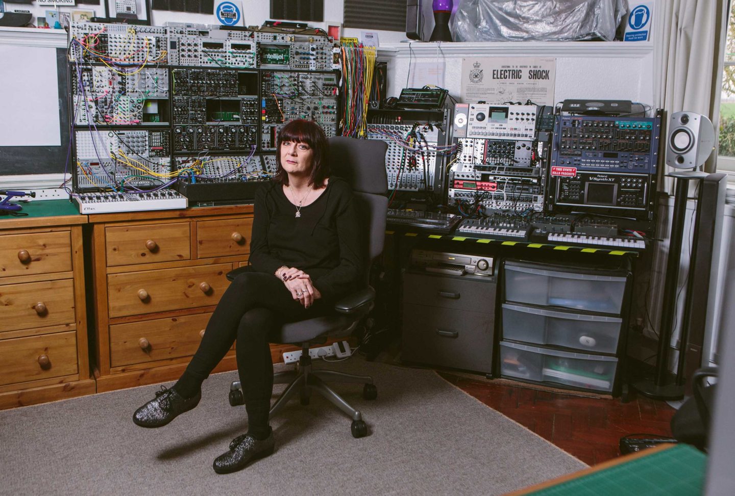 Cosey Fanni Tutti showed us around her home, an old school house in Norfolk