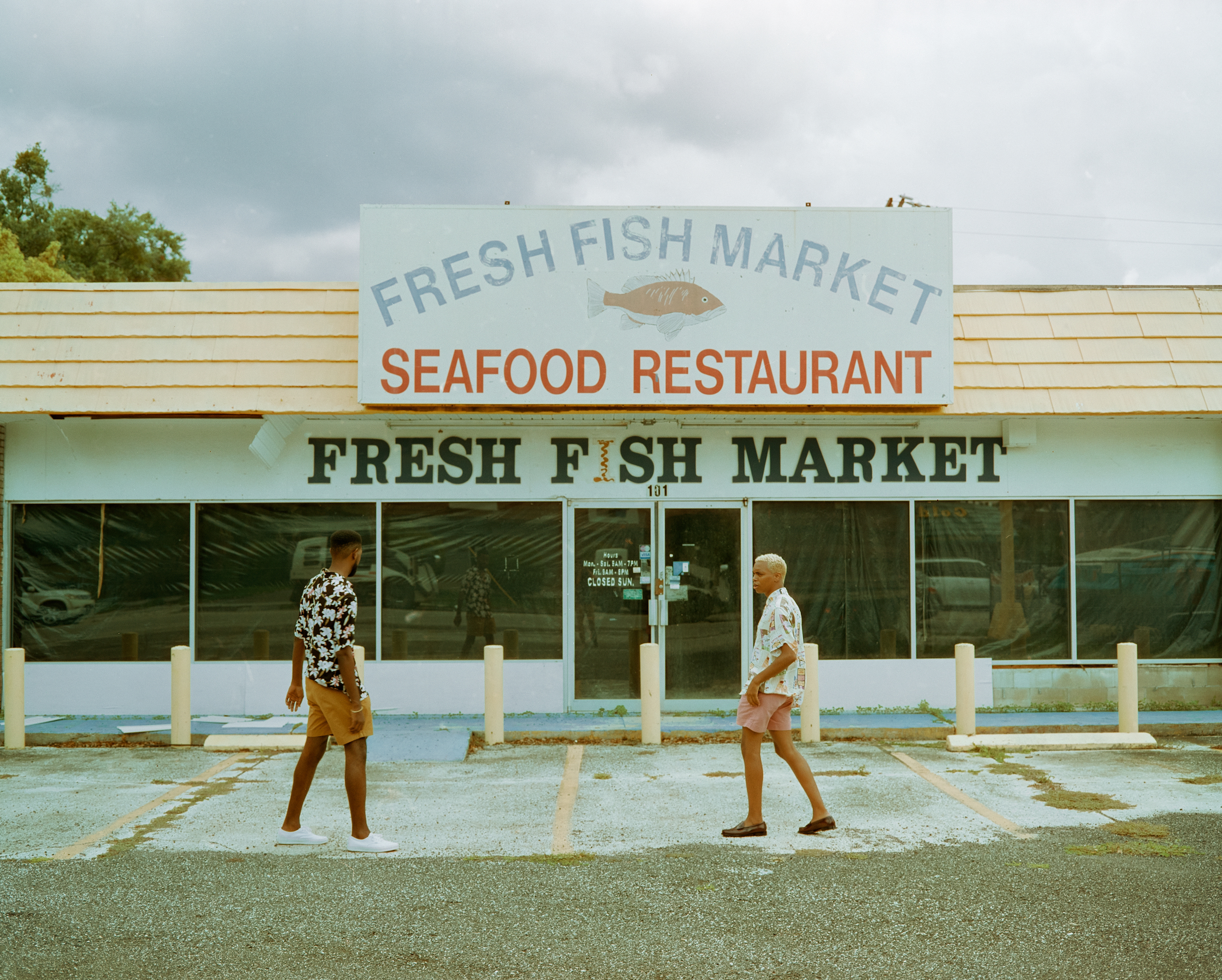 They Hate Change - outside fish market