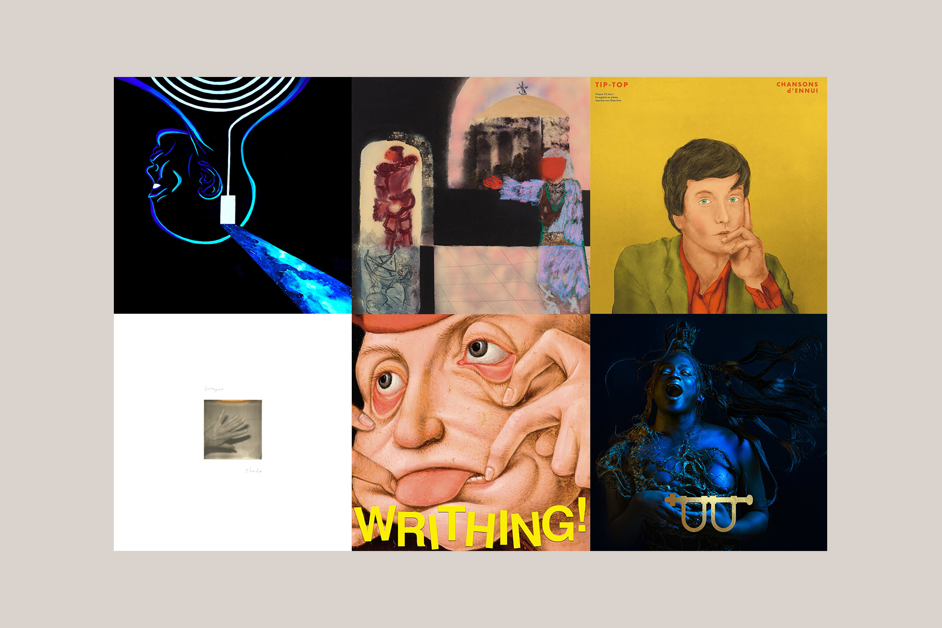 Albums of the month – artwork grid