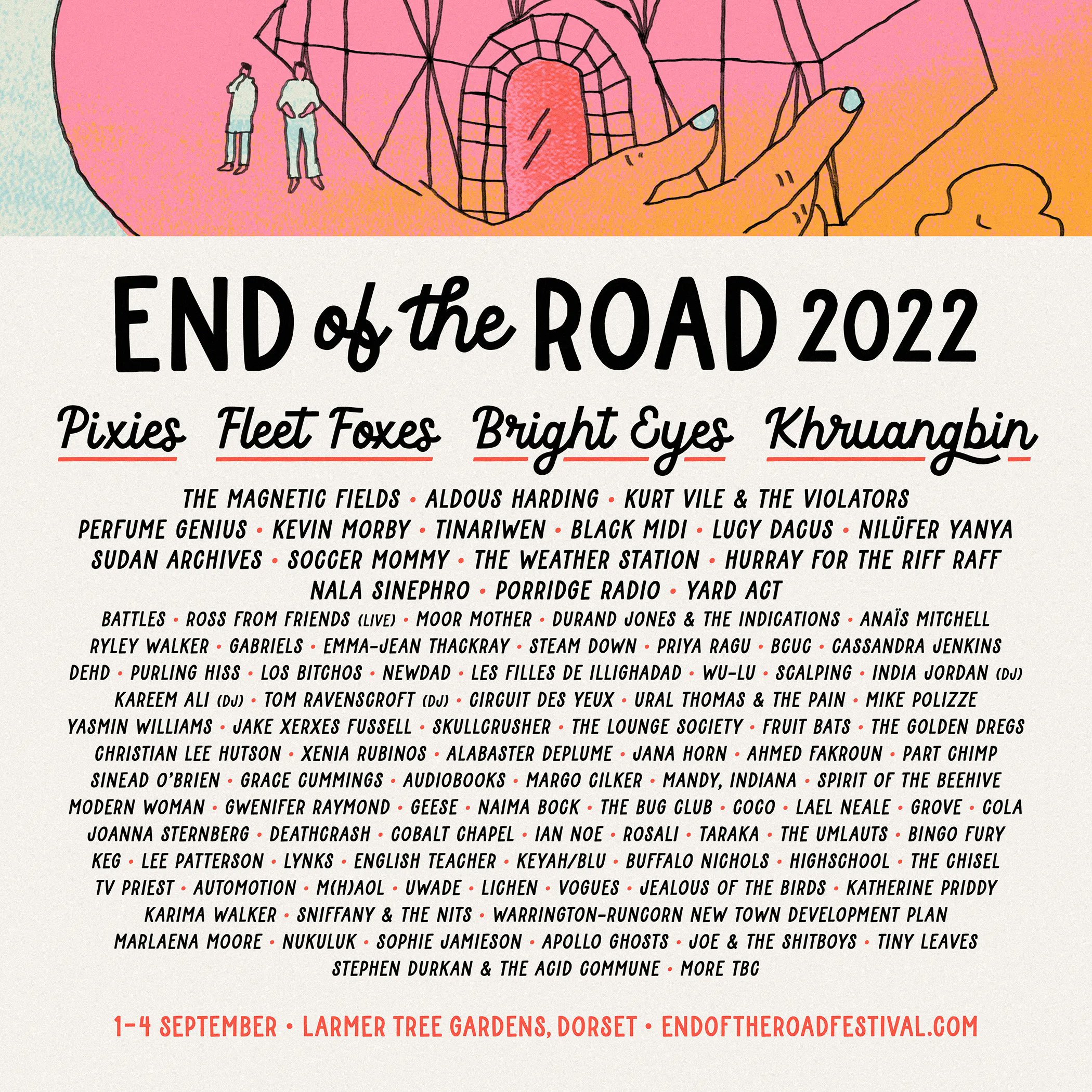 End of the Road 2022 poster