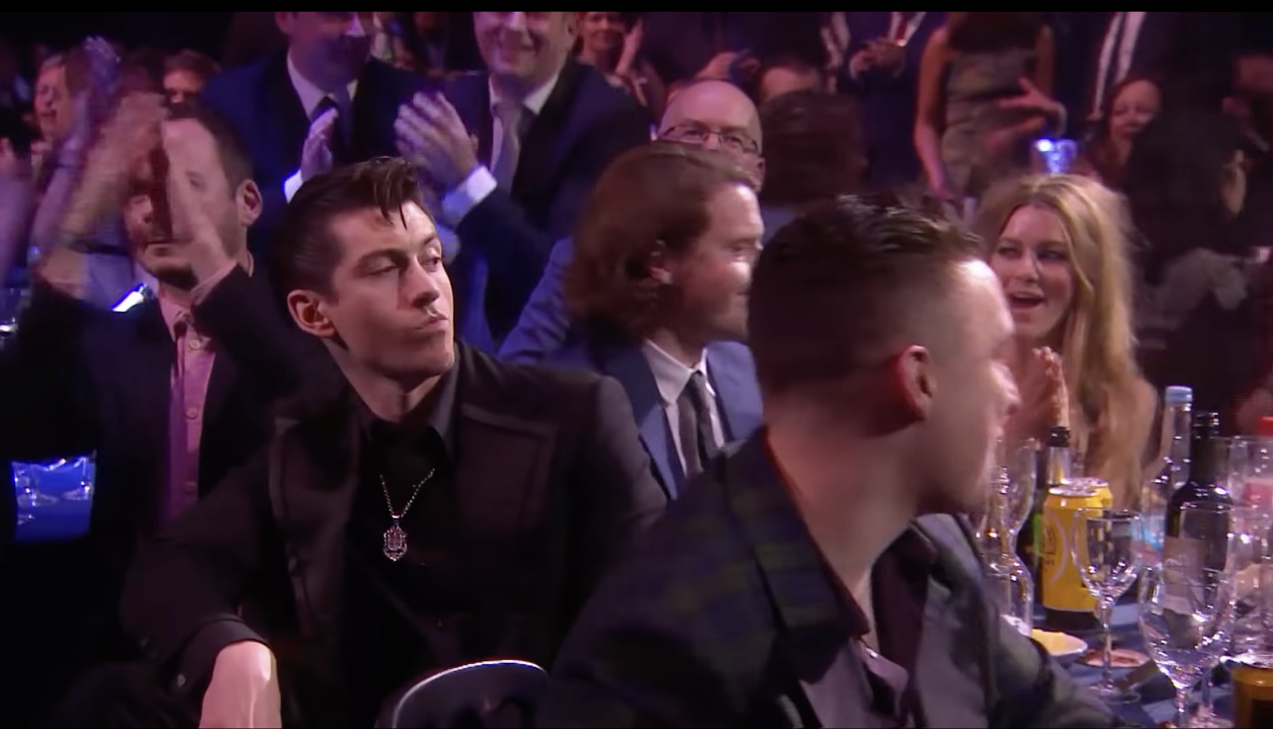 Alex Turner at the BRITS